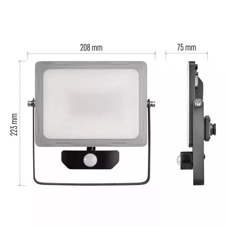 Emos ILIO LED REFLEKTOR 50W 4000LM MOZGÁSÉRZÉKELŐVEL IP44 NW ZS2940