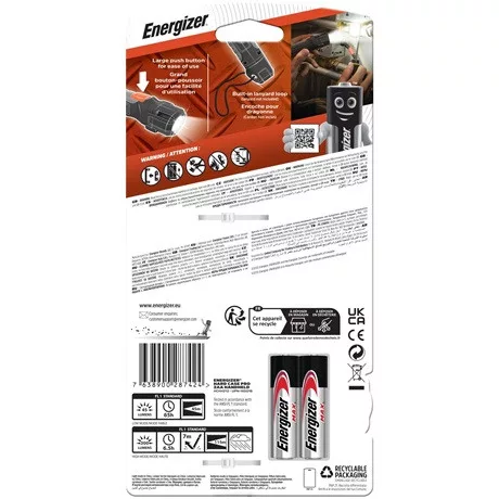 Energizer ELEMLÁMPA HARD CASE PRO