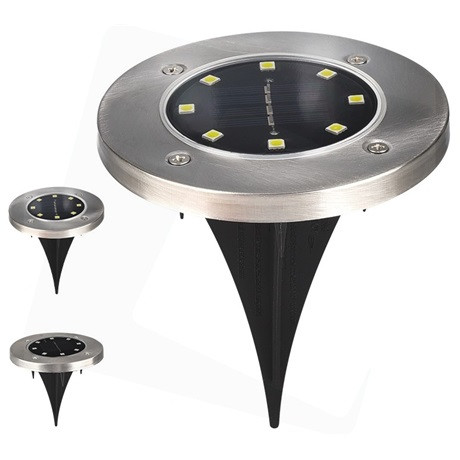 Entac SZOLÁR KERTI LÁMPA 10CM TAPOSÓLÁMPA 4DB/CSOMAG EGSL-P1LS50-B4