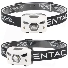   ENTAC FEJLÁMPA 5W SZENZOROS XPE+PIROS FÉNY, FEHÉR EHL-5W-PW-S