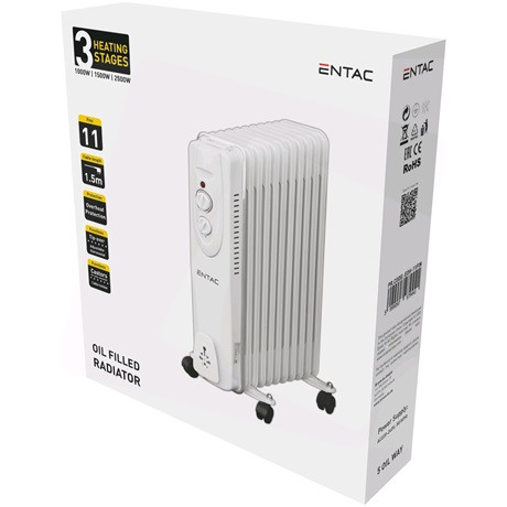 Entac OLAJRADIÁTOR 11 TAGGAL 2500W EOH-11FIN