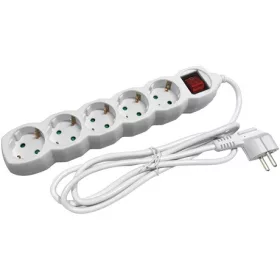   Entac ELOSZTÓ 5 FOGLALAT KAPCSOLÓVAL 1,5M 3G1,5 ESE1.5G5-1.5-SW