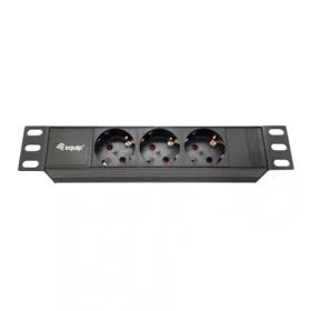 Equip HÁLÓZATI ELOSZTÓ 3X 1,8M RACK 10" 333299