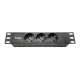 Equip HÁLÓZATI ELOSZTÓ 3X 1,8M RACK 10" 333299