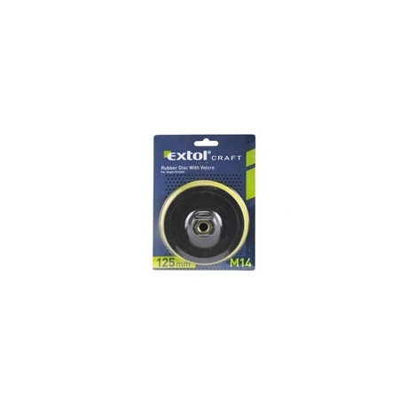 Extol Craft GUMITÁNYÉR SAROKCSISZOLÓHOZ, 125MM, TÉPŐZÁRAS 108525