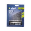 Extol Craft FÉMCSIGAFÚRÓ, 13DB, HSS, 1,5-6,5MM, 1/4" BIT BEFOGÁS, POLÍROZOTT, MŰANYAG TARTÓBAN 11140