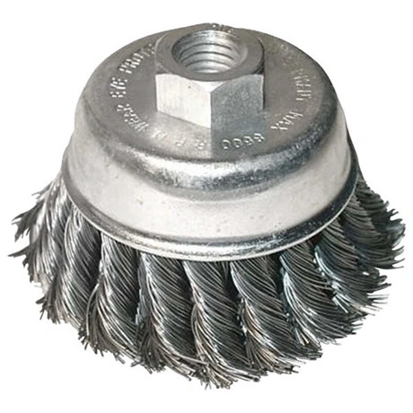 Extol Craft DRÓTCSISZOLÓ FAZÉKKEFE SODORT SZÁLÚ , SAROKCSISZOLÓHOZ, M14X2 KÉT SOROS, 80MM 17009