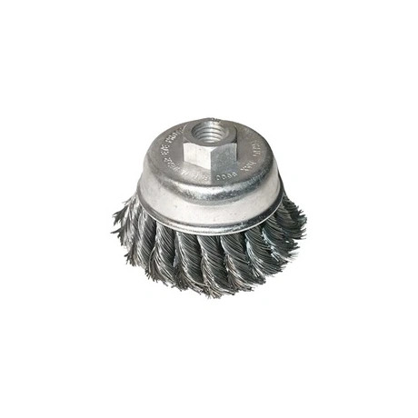 Extol Craft DRÓTCSISZOLÓ FAZÉKKEFE SODORT SZÁLÚ , SAROKCSISZOLÓHOZ, M14X2 KÉT SOROS, 80MM 17009