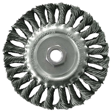 Extol Craft DRÓTCSISZOLÓ KÖRKEFE SODORT, M14×2 SAROKCSISZOLÓRA, 115MM 17025