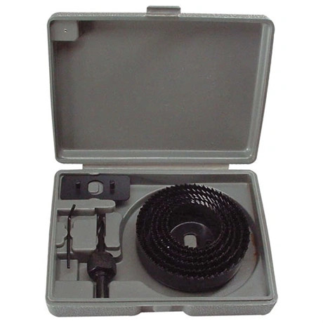 Extol Craft KÖRKIVÁGÓ KÉSZLET FÁHOZ (MŰANYAG DOBOZBAN) , 8DB, MÉLYSÉG: 25MM, 65-130MM 1807