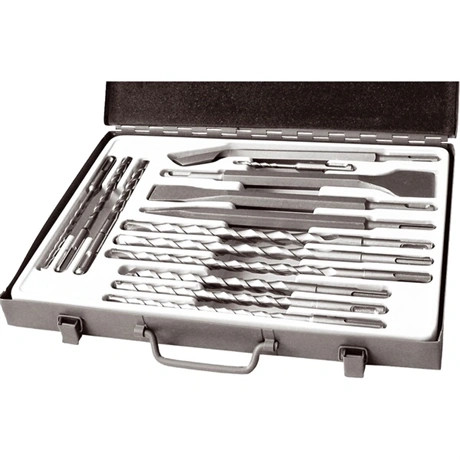 Extol Premium BETONFÚRÓ ÉS VÉSŐ KÉSZLET SDS PLUS, 14DB 23952