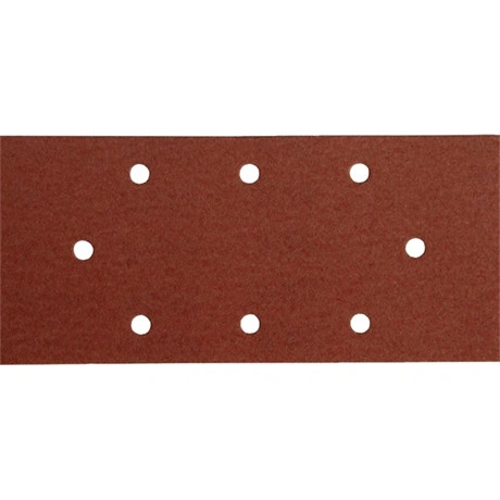 Extol Premium CSISZOLÓPAPÍR, TÉPŐZÁRAS, 93×190 MM, 8  LYUKAS KÉSZLET P80, 10DB/CS 242080