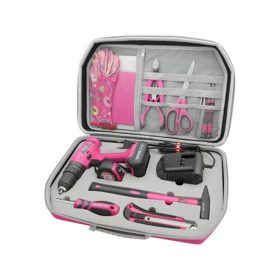   Extol Lady ÜTVEFÚRÓ AKKUS 12V 2000MAH LI-ION 1DB AKKU+SZERSZÁM KLT. 402403