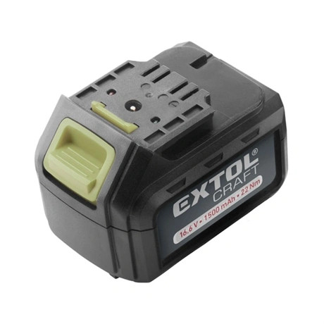 Extol Craft TARTALÉK AKKU RÉGEBBI TÍPUSÚ 402420 LI-ION TÖLTŐHÖZ, 2 SARU+1 TÜSKE, 16V, 1500MAH 402420B