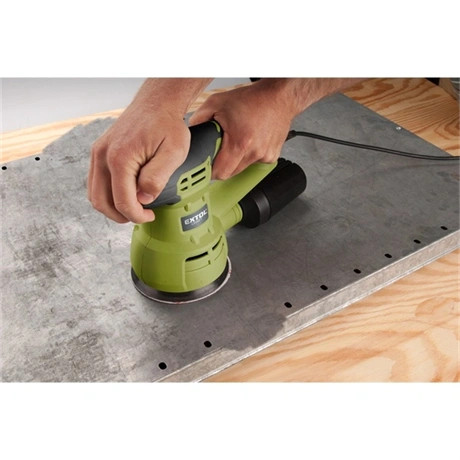 Extol Craft ROTÁCIÓS (EXCENTRIKUS) CSISZOLÓGÉP 430W; ÁTMÉRŐ:125MM 407202