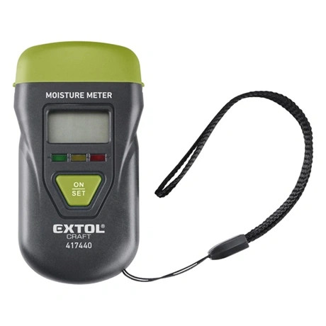 Extol Craft ANYAGNEDVESSÉG MÉRŐ, FÁHOZ ÉS ÉPÍTŐANYAGHOZ, 0-40 °C 417440