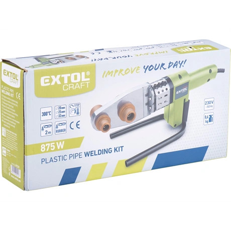Extol Craft MŰANYAGCSŐ HEGESZTŐ GÉP, 875W, 3 FEJ 419320