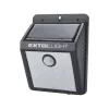 Extol Light LED LÁMPAÉJSZAKAI KÉSZENLÉTI  0.4W 16 LED 120LM 6500K NAPELEM+SZENZOR 1200MAH LI-ION AKKU 43130