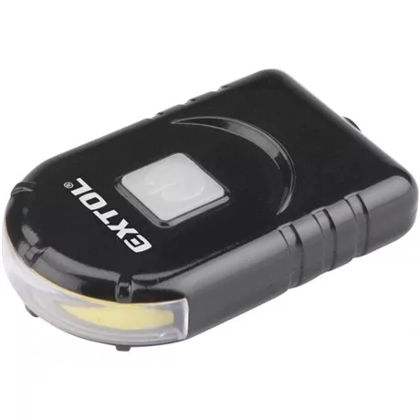 Extol Light LED LÁMPA SILTES (SILDES/SIMLÉDERES) SAPKÁHOZ, CSIPTETŐVEL, 160 LUMEN, LI-ION AKKU 43182