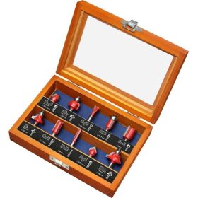   Extol Premium FELSŐMARÓ KÉSZLET 10 DB-OS, 6MM-ES BEFOGÁSSAL, CSAPÁGYAS, 8893310 ÉLMARÓGÉPHEZ 44041