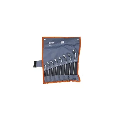 Extol Premium CSILLAGKULCS KÉSZLET, 8DB, 6-22MM, VÁSZON TARTÓBAN 6219