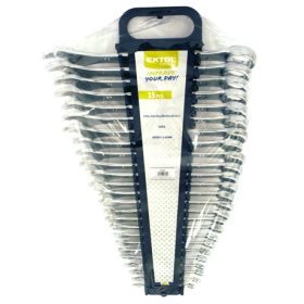   Extol Craft CSILLAG-VILLÁS KULCS KÉSZLET, 25DB, 6-32MM, MŰANYAG TARTÓBAN 6334B