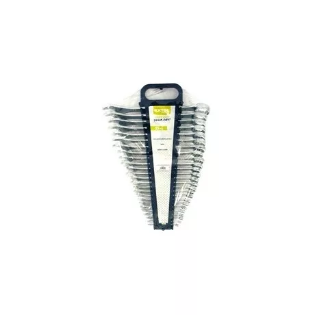Extol Craft CSILLAG-VILLÁS KULCS KÉSZLET, 25DB, 6-32MM, MŰANYAG TARTÓBAN 6334B
