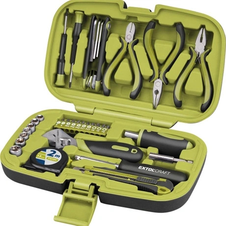 Extol Craft SZERSZÁMKÉSZLET, 35DB, 1/4" CV 6581