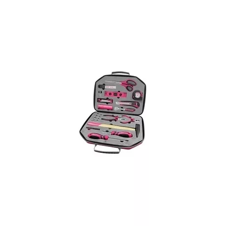 Extol Lady SZERSZÁMKÉSZLET, 47DB, 1/4", RÓZSASZÍN 6590