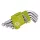 Extol Craft IMBUSZKULCS KLT., RÖVID, CR40 GÖMBFEJ, TÜV/GS, 9DB, 1,5-10MM, BLISZTEREN 66000