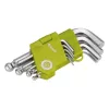 Extol Craft IMBUSZKULCS KLT., RÖVID, CR40 GÖMBFEJ, TÜV/GS, 9DB, 1,5-10MM, BLISZTEREN 66000