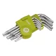 Extol Craft TORX KULCS, RÖVID, CR40, TÜV/GS, 9DB, T10-T50, BLISZTEREN, EGYIK VÉGE LYUKAS 66010