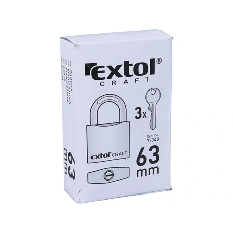 Extol Craft LAKAT, VAS, 3 KULCCSAL, DOBOZBAN , 63MM 77040
