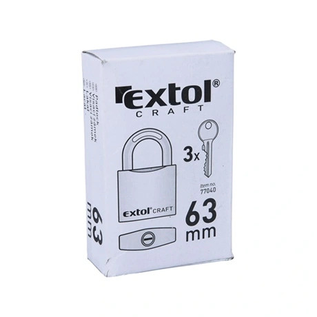 Extol Craft LAKAT, VAS, 3 KULCCSAL, DOBOZBAN , 63MM 77040