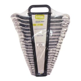   Extol Craft CSILLAG-VILLÁS KULCS KÉSZLET, MŰANYAG TARTÓBAN, 21DB 8631143