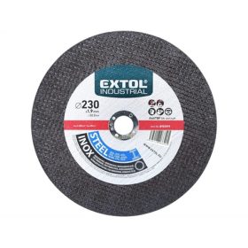   Extol Industrial VÁGÓKORONG IPARI, ACÉLRA/INOXRA, 230×1,9×22,2MM 8701019