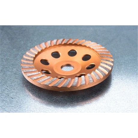 Extol Industrial GYÉMÁNTCSISZOLÓ KORONG, 115MM×22,2MM, TURBO/LAMELLÁS JELLEGŰ 8703101