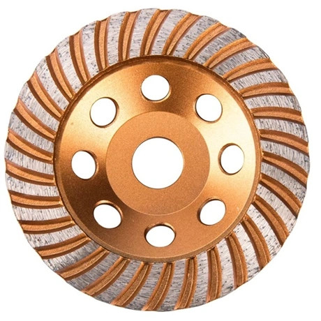 Extol Industrial GYÉMÁNTCSISZOLÓ KORONG, 125MM×22,2MM, TURBO/LAMELLÁS JELLEGŰ 8703102