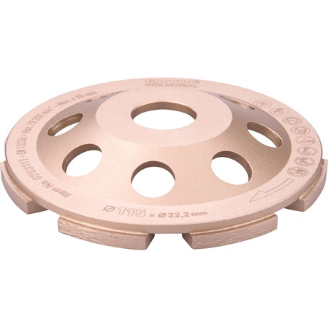 Extol Industrial GYÉMÁNTCSISZOLÓ KORONG, 115MMx22,2MM, EGYSOROS 8703111