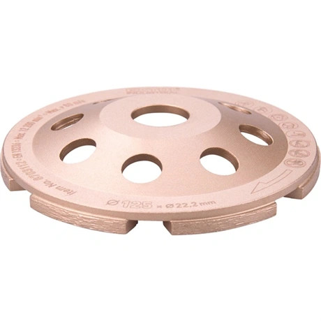 Extol Industrial GYÉMÁNTCSISZOLÓ KORONG, 125MM×22,2MM 8703112