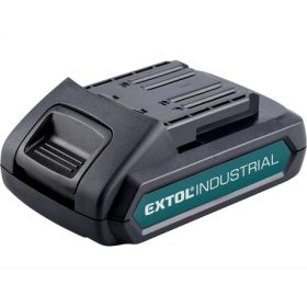   Extol Industrial TARTALÉK AKKU LI-ION, 18V, 2, 0 AH, A 8791110 GÉPHEZ 8791110B1