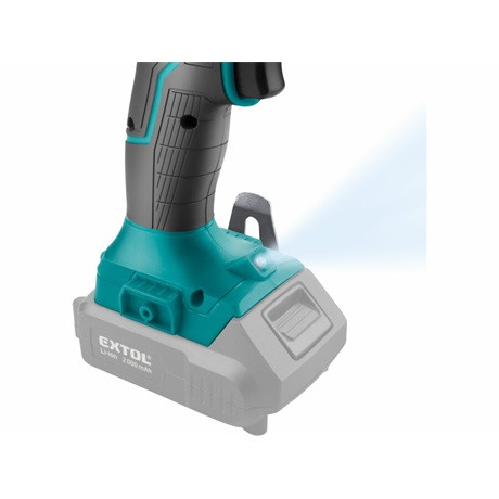 Extol Industrial ÜTVEFÚRÓ ÉS CSAVAROZÓ AKKUS 20V LI-ION 80NM AKKU ÉS TÖLTŐ NÉLKÜL 8791803