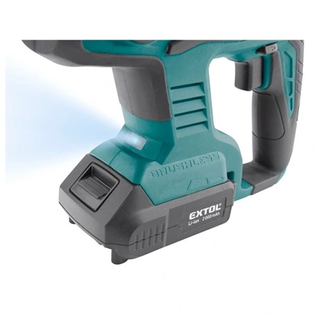 Extol Industrial ÜTVEFÚRÓ SDS PLUS AKKUS 1.7J 20V 2000MAH LI-ION 1DB AKKU+TÖLTŐ 8791818