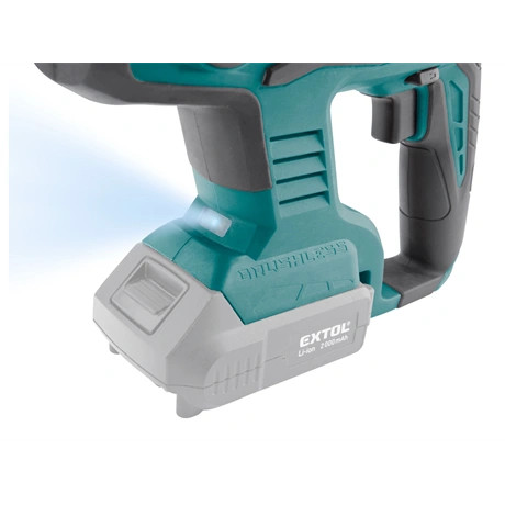 Extol Industrial ÜTVEFÚRÓ SDS PLUS AKKUS 1.7J 20V LI-ION AKKU ÉS TÖLTŐ NÉLKÜL 8791819