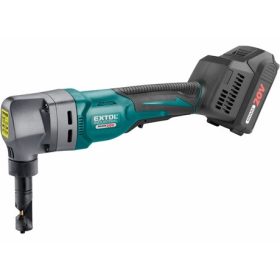   Extol Industrial FOLYAMATOS LEMEZLYUKASZTÓGÉP AKKUS 20V 2000MAH LI-ION 1DB AKKU+TÖLTŐ 8791830