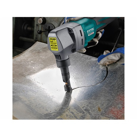 Extol Industrial FOLYAMATOS LEMEZLYUKASZTÓGÉP AKKUS 20V 2000MAH LI-ION 1DB AKKU+TÖLTŐ 8791830