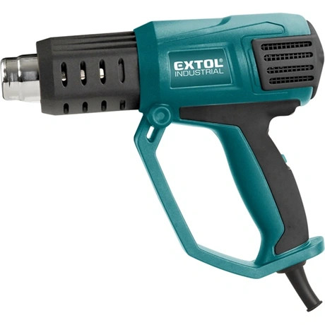 Extol Industrial HŐLÉGFÚVÓ, 1000W/2000W, KOFFERBAN, TARTOZÉKOKKAL 8794800