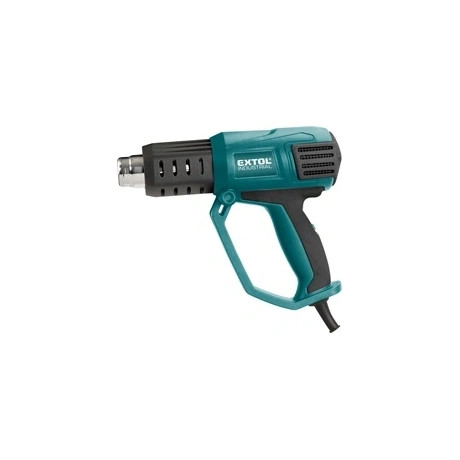 Extol Industrial HŐLÉGFÚVÓ, 1000W/2000W, KOFFERBAN, TARTOZÉKOKKAL 8794800