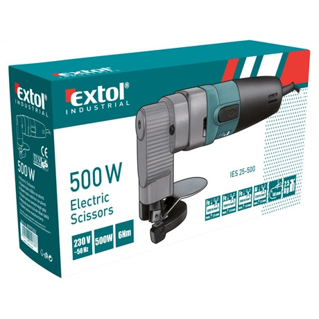 Extol Industrial LEMEZVÁGÓ GÉP, 500W, 6NM, 2,5KG 8797202