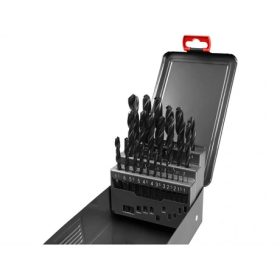   Extol Premium FÉMCSIGAFÚRÓ KÉSZLET, FÉMDOBOZBAN, 25 DB 8801192